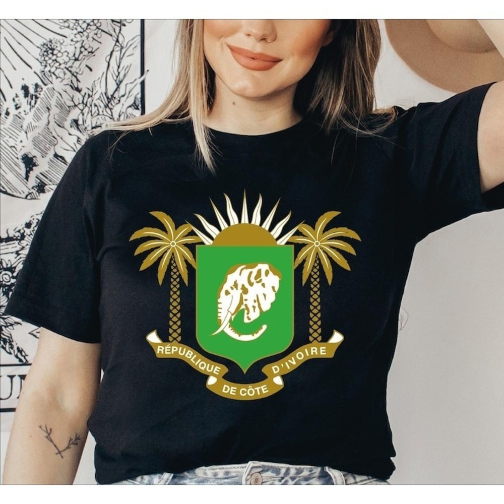 Ivory Coast Fan Shirt Co?te D_Ivoire Supporter Tee